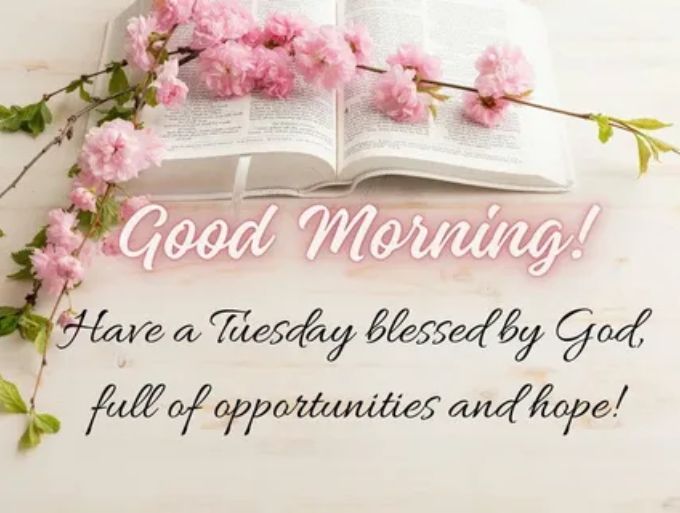 beautiful good morning tuesday blessings