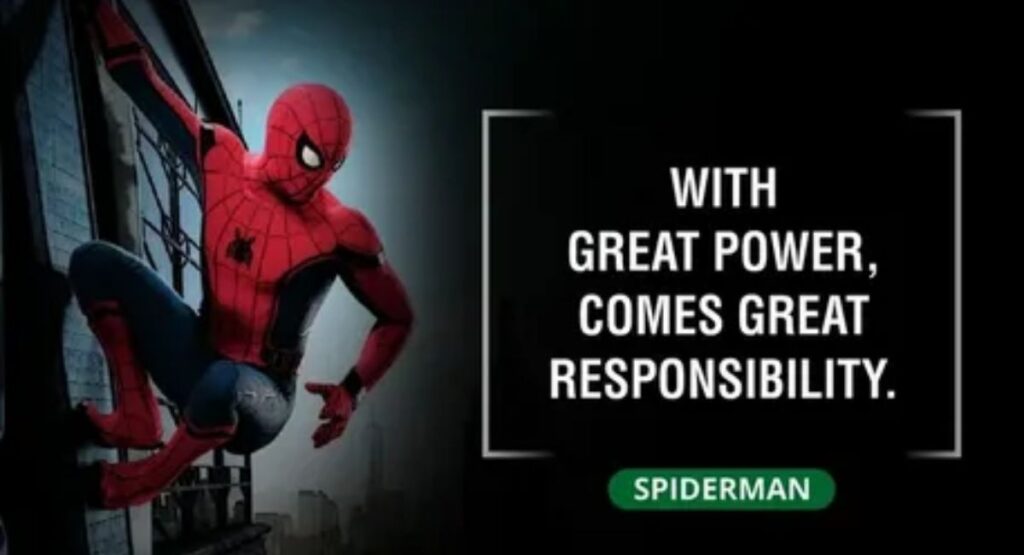 best spider man quotes