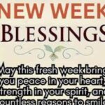 new week blessings