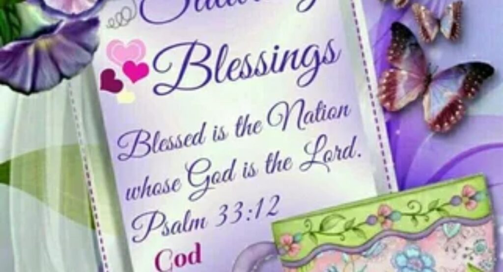 saturday blessings and prayers with bible verses
