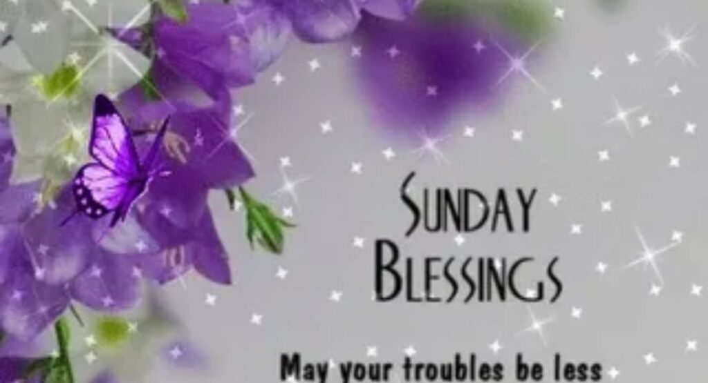 what are sunday blessings images