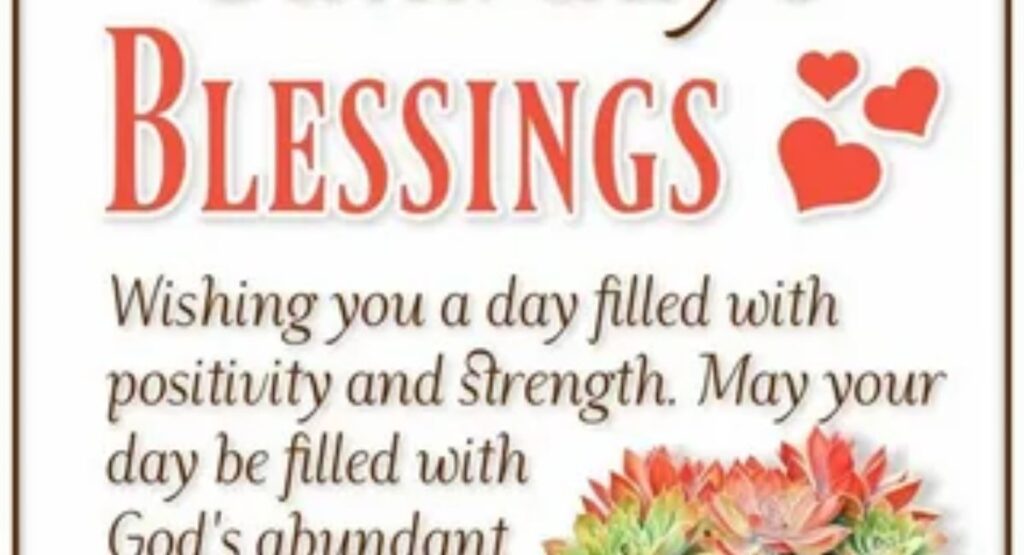 beautiful saturday morning blessings