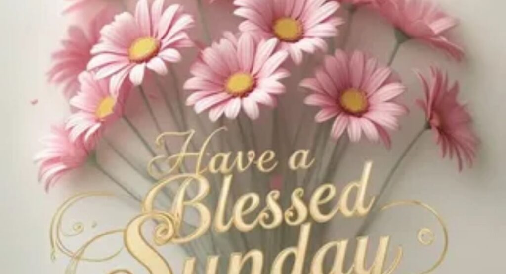 beautiful sunday blessings images with quotes