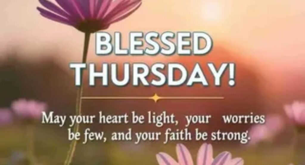 beautiful thursday blessings images