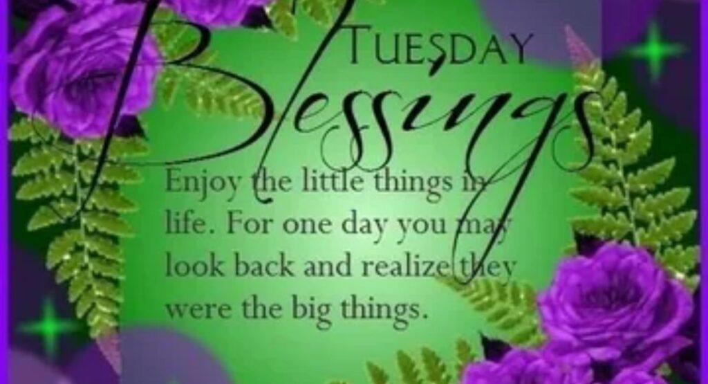 beautiful tuesday blessings images
