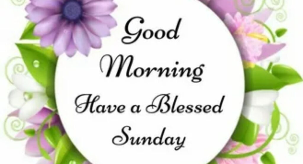 best times to send family sunday blessings