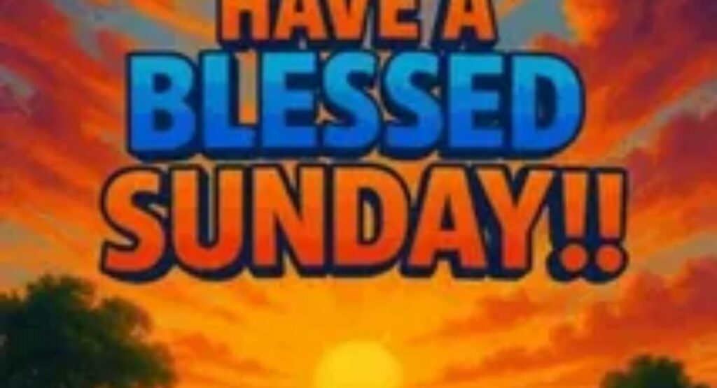 blessed sunday images