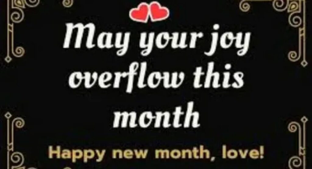 happy new month quotes to inspire joy