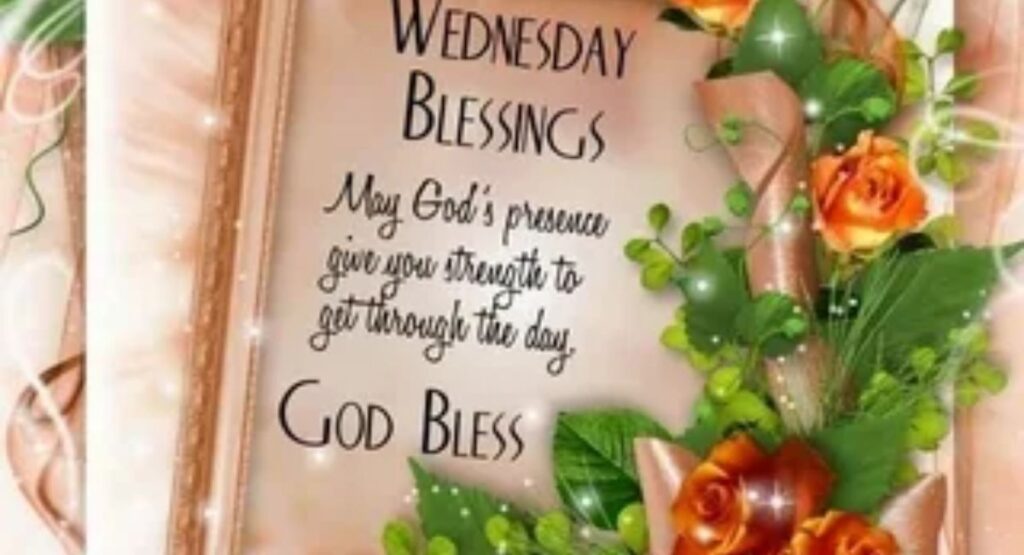 happy wednesday blessings