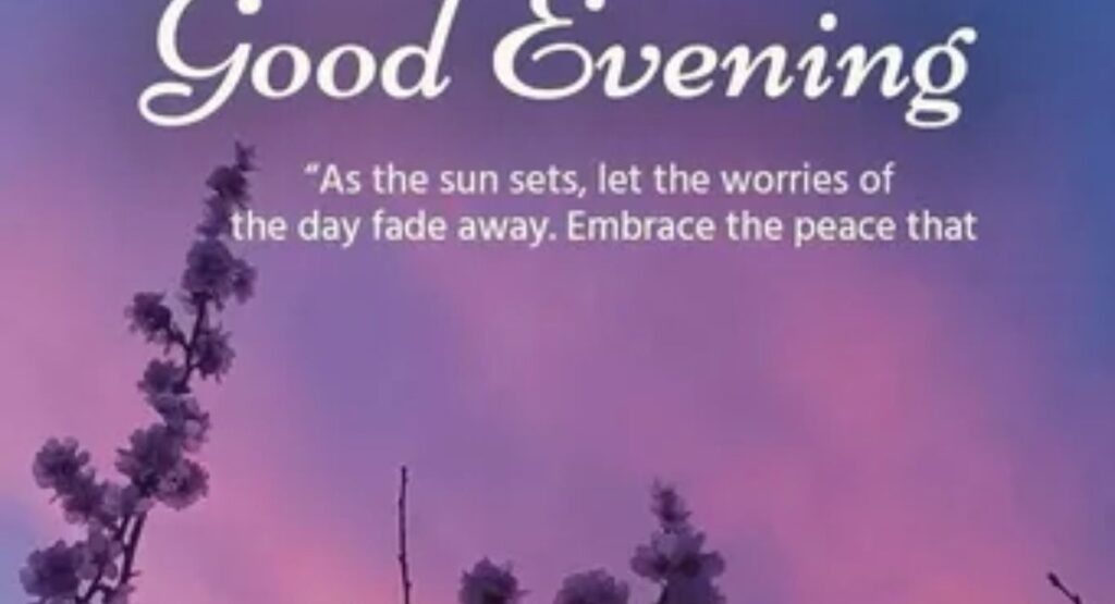 monday evening blessings