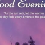monday evening blessings