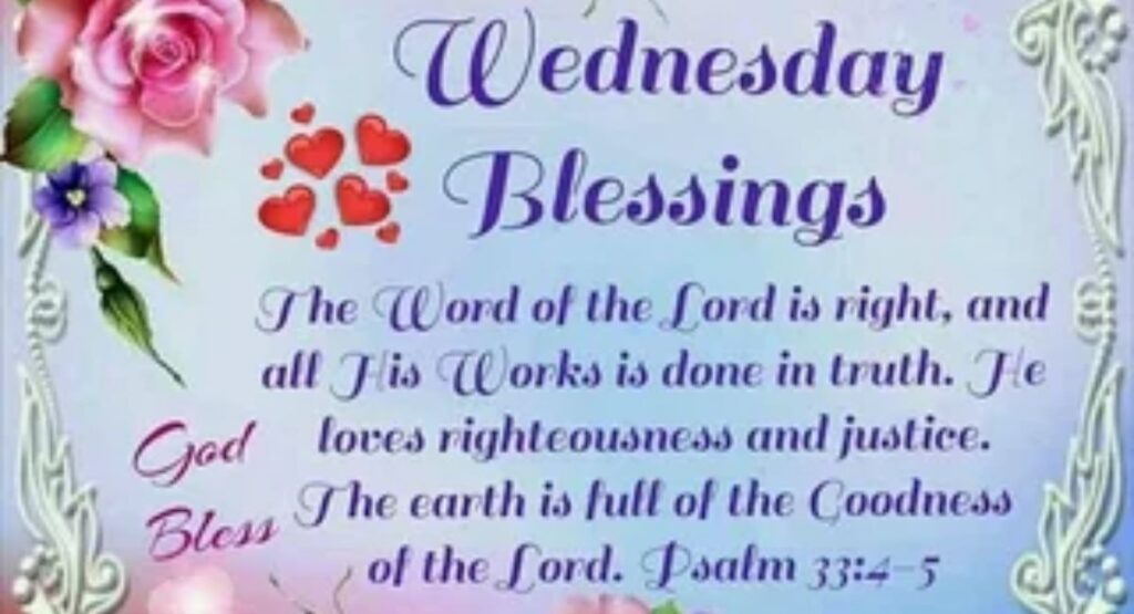 wednesday blessings and prayers to inspire your midweek