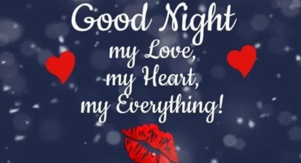 100 good night messages for her to make her smile before she sleeps