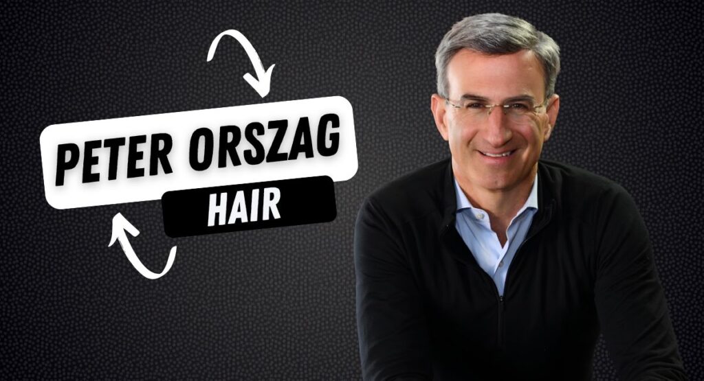 Peter Orszag Hair