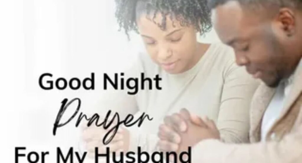 good night prayers for my husband 2026