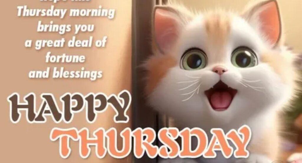 200+ Cute Thursday Blessings, Greetings and Prayers to Brighten Your Day happy thursday blessings and greetings