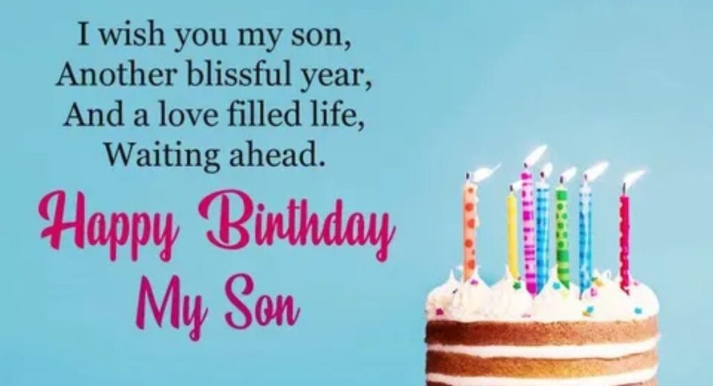 heartfelt birthday wishes for son from the heart