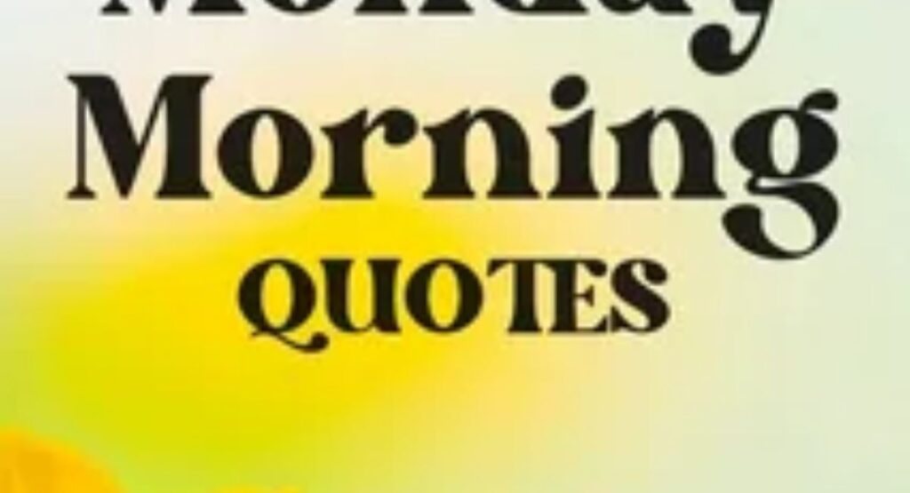 monday blessings and prayers