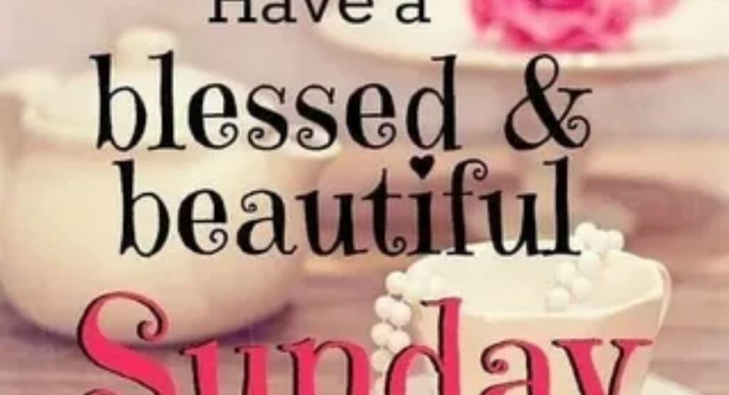 100+ Bless Sunday Morning Blessings & Prayers to Start Your Day with Peace sweet and beautiful good morning sunday blessings