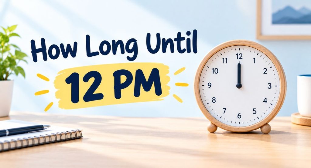 how long until 12 pm