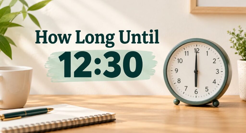 how long until 1230