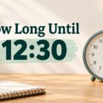 how long until 1230