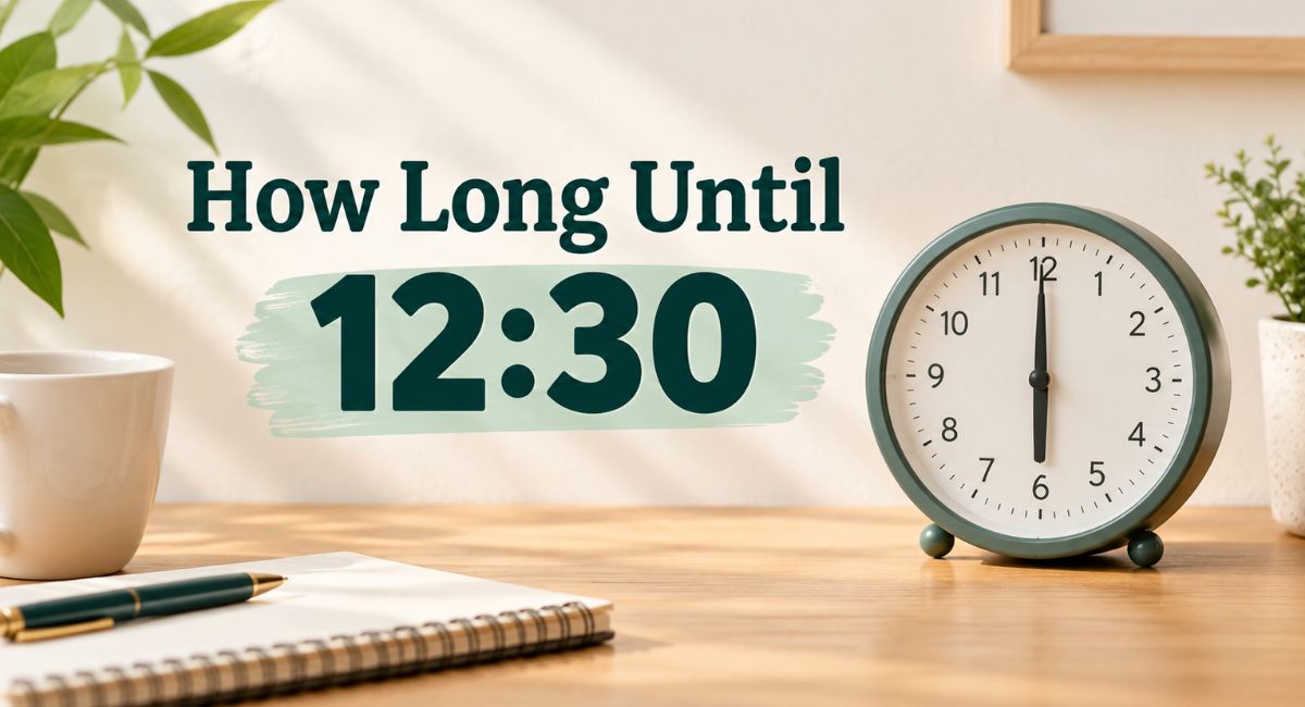 how long until 1230