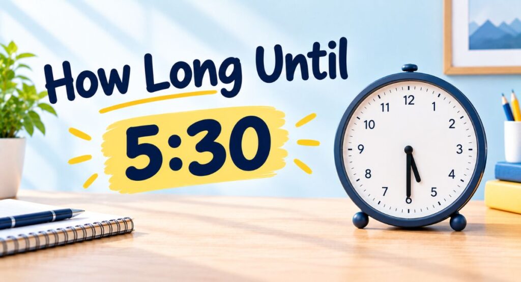 how long until 530