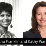Aretha Franklin and Kathy Warden