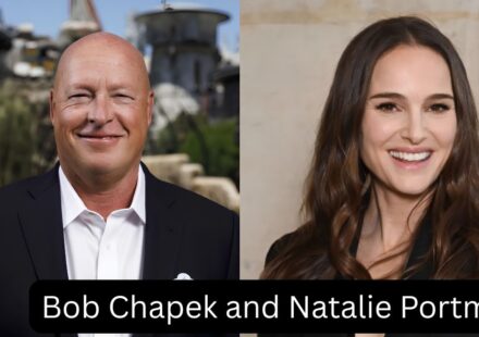 Bob Chapek and Natalie Portman