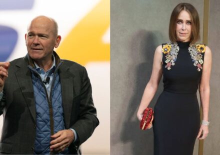 Dave Calhoun and María Asunción Aramburuzabala