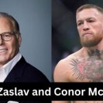 David Zaslav and Conor McGregor