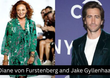 Diane von Furstenberg and Jake Gyllenhaal