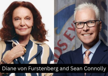 Diane von Furstenberg and Sean Connolly
