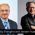 Dilip Shanghvi and Jensen Huang