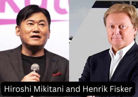 Hiroshi Mikitani and Henrik Fisker