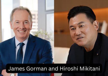 James Gorman and Hiroshi Mikitani