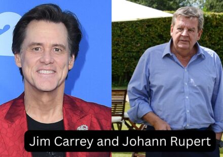 Jim Carrey and Johann Rupert