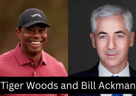 Tiger Woods and Bill Ackman