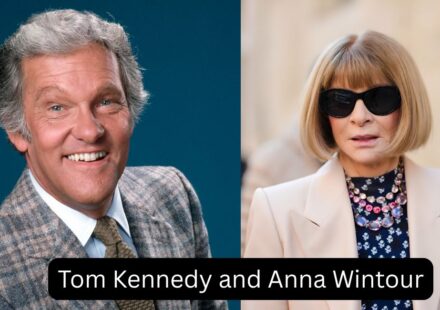 Tom Kennedy and Anna Wintour